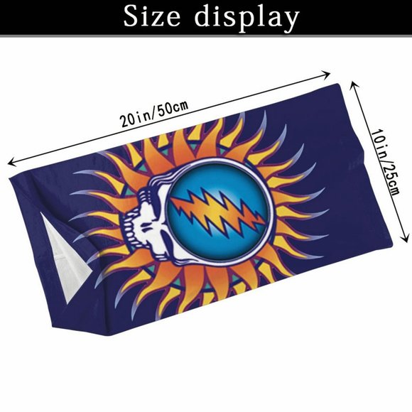 Grateful Dead Sport Headband Face Cover Balaclava - Picture 5 of 6